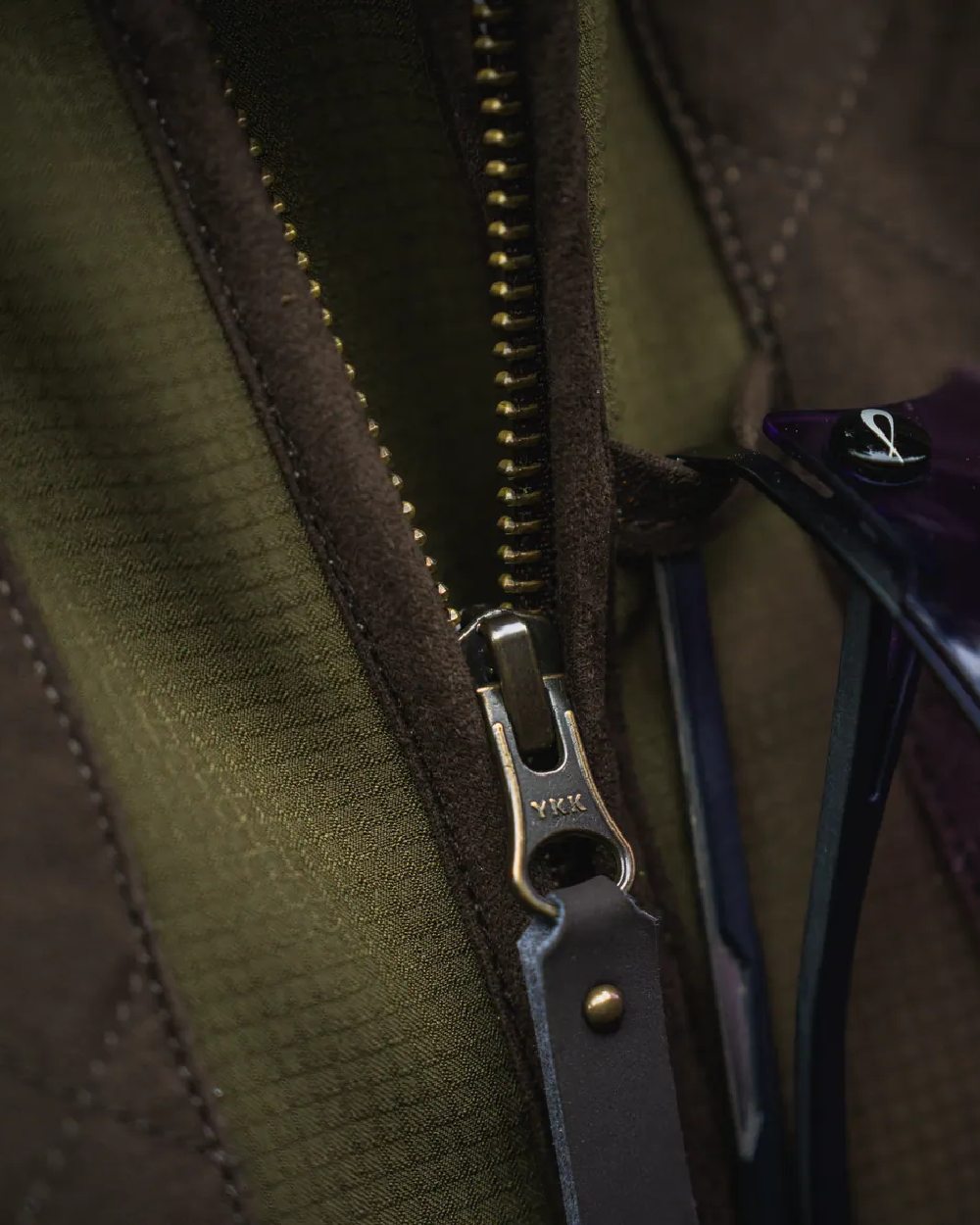 Light Pine Coloured Seeland Womens Wenlock Faye Jacket on outdoor background