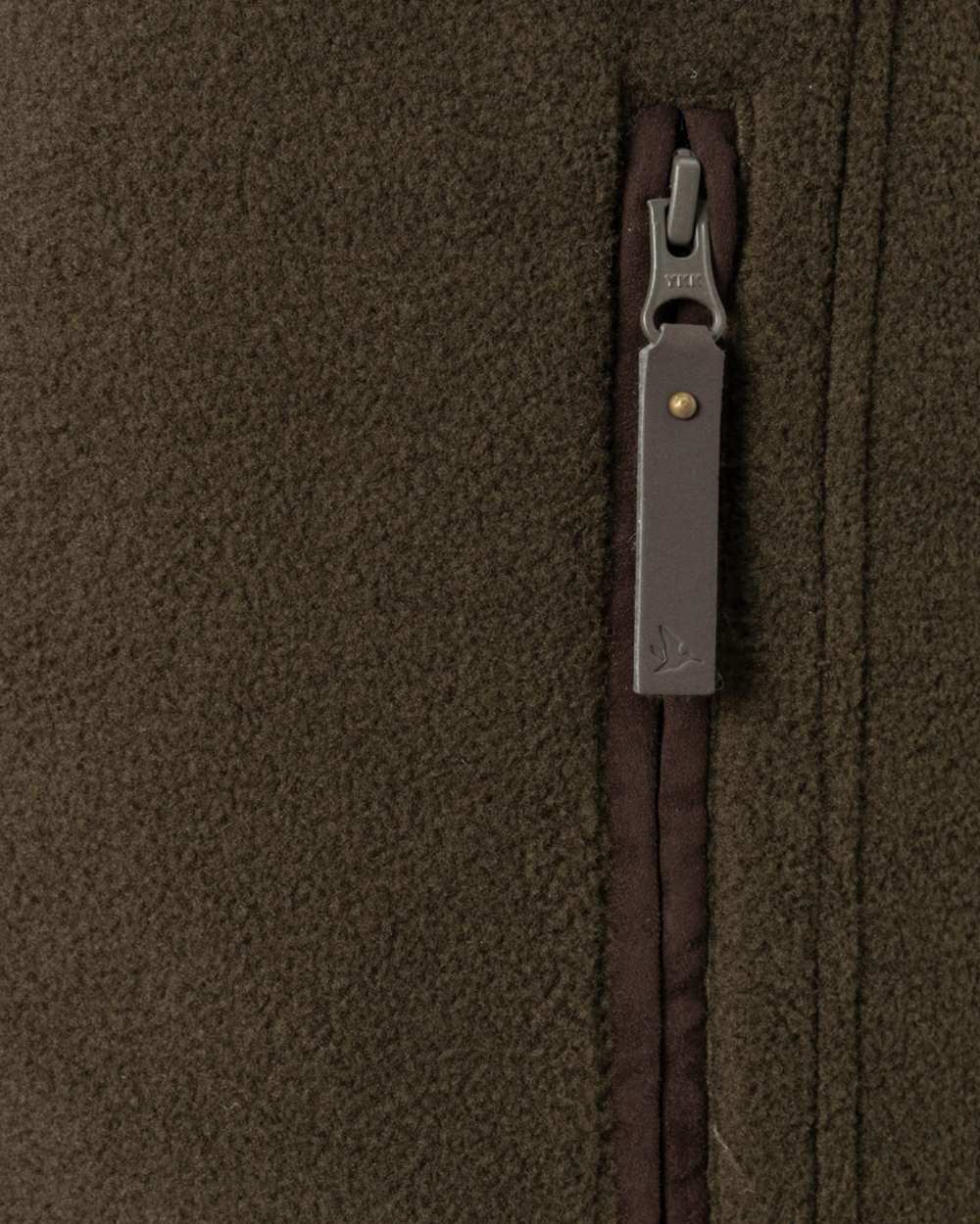 Pine Green Melange coloured Seeland Woodcock Earl Waistcoat on white background