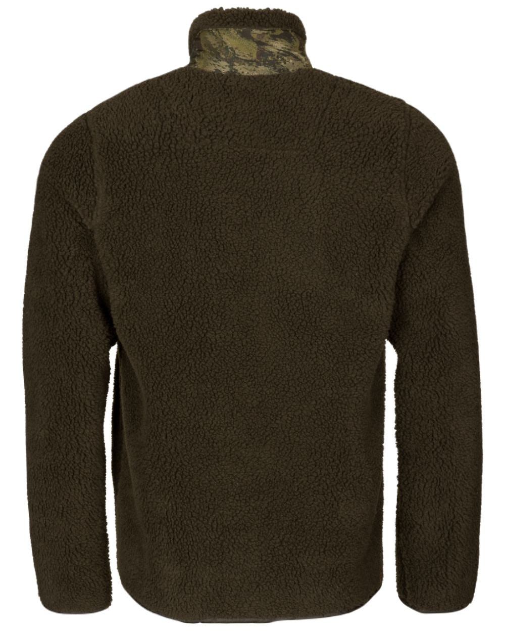 Grizzly Brown Coloured Seeland Zephyr Camo Fleece Jacket on White background