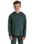Spruce Green Coloured Craghoppers Childrens NosiLife Baylor Hooded Top On A White Background #colour_spruce-green