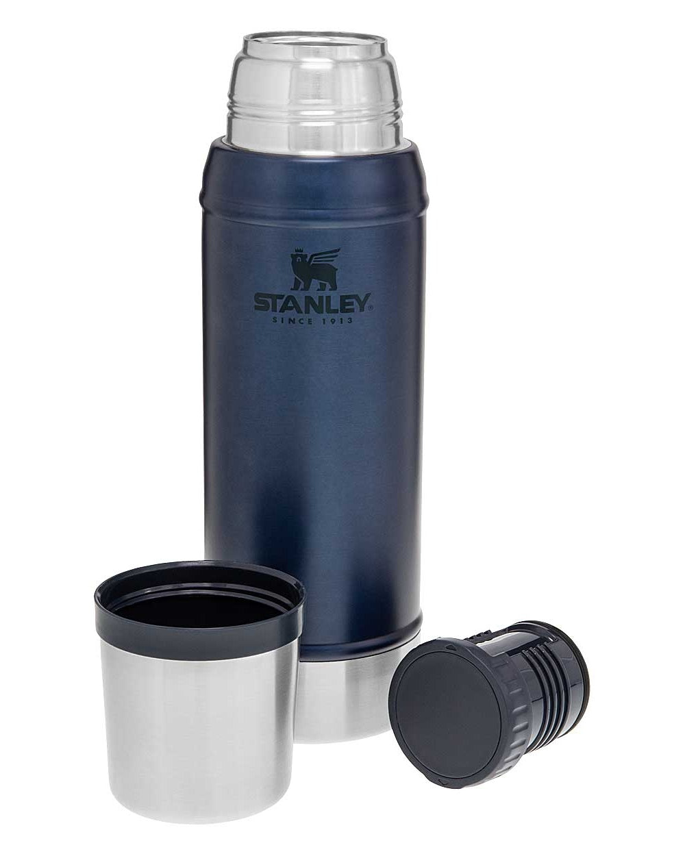 Nightfall coloured Stanley Classic Legendary Bottle 0.75L on white background