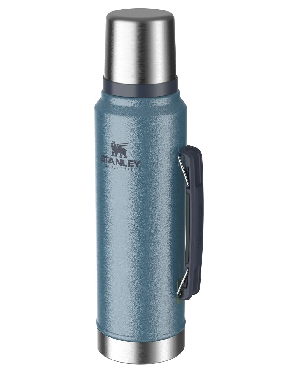 Hammertone Lake coloured Stanley Classic Legendary Bottle 1.0L on white background