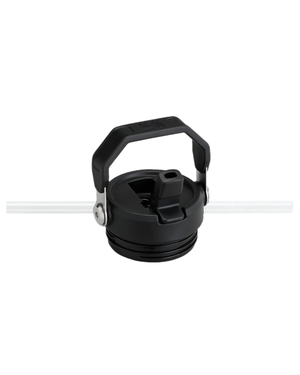Black Coloured Stanley IceFlow Flip Straw 2.0 Bottle 0.7L on white background