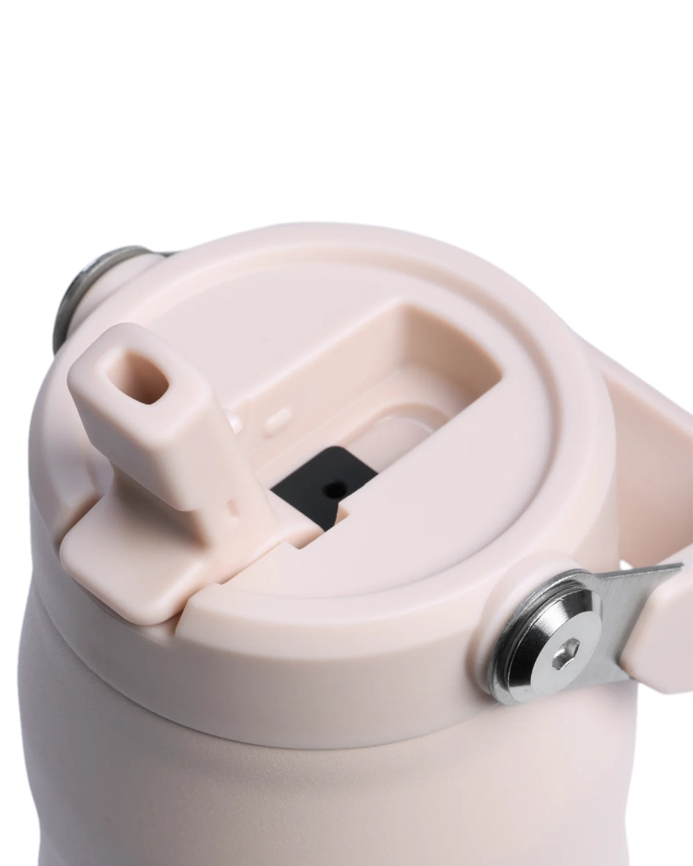 Rose Quartz Coloured Stanley IceFlow Flip Straw 2.0 Bottle 0.7L on white background