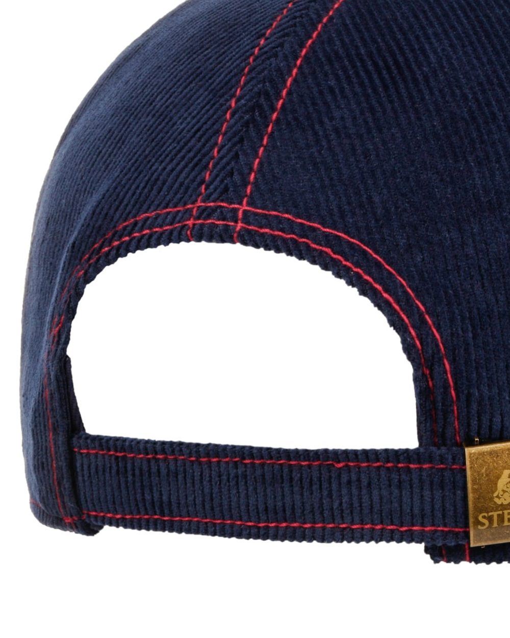 Wine Off White coloured Stetson American Heritage Vintage Racing Trucker Cap on white background