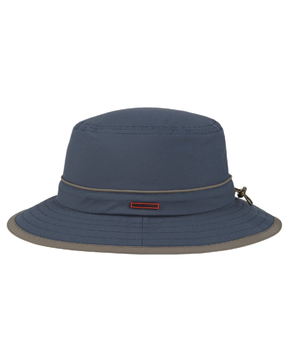 Blue Coloured Stetson Kettering Outdoor Hat on white background
