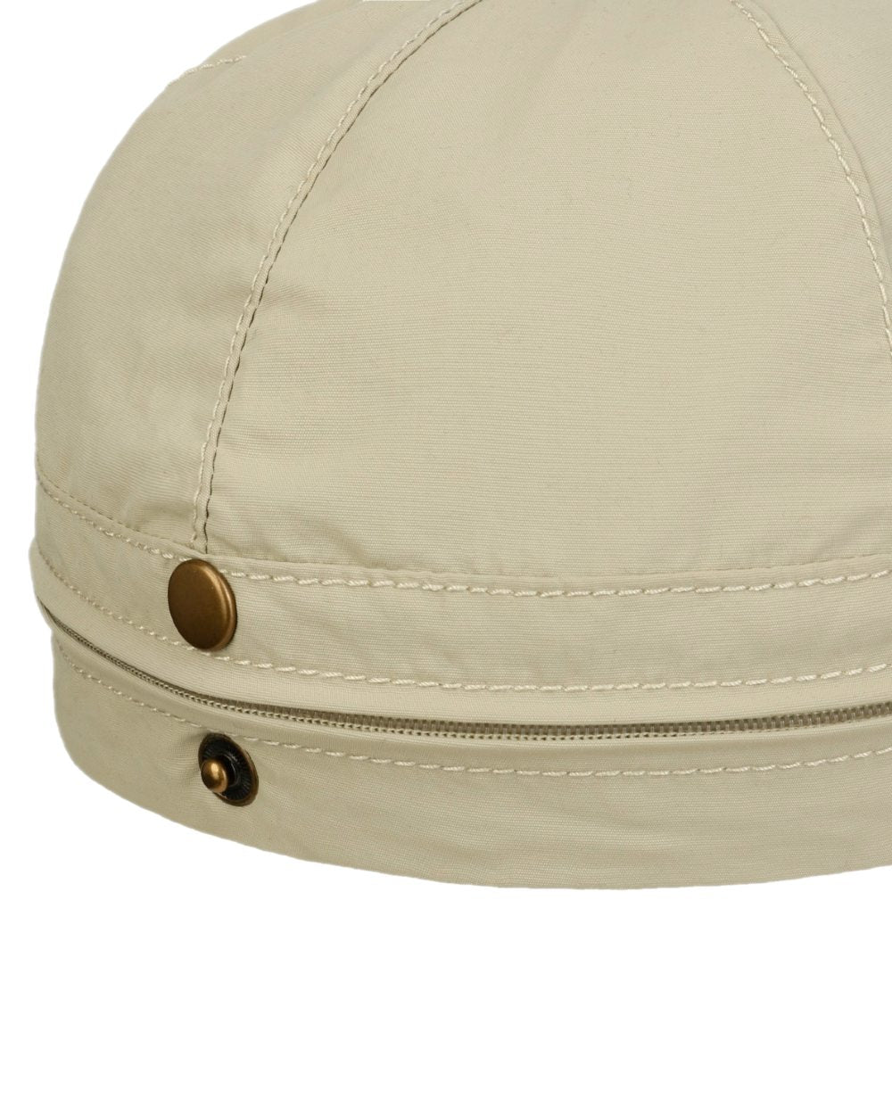 Beige Coloured Stetson Sanibel Outdoor Baseball Cap on white background