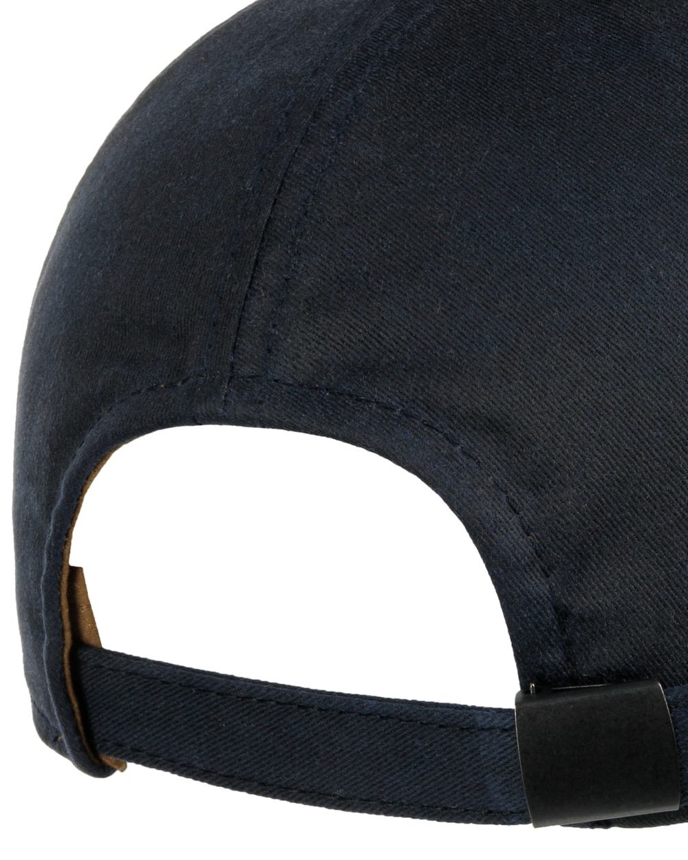 Black Ocean coloured Stetson Yankton Baseball Cap on white background