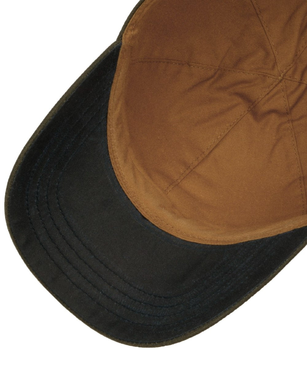Black Ocean coloured Stetson Yankton Baseball Cap on white background