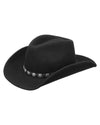 Stetson Hackberry Western Hat in Black #colour_black