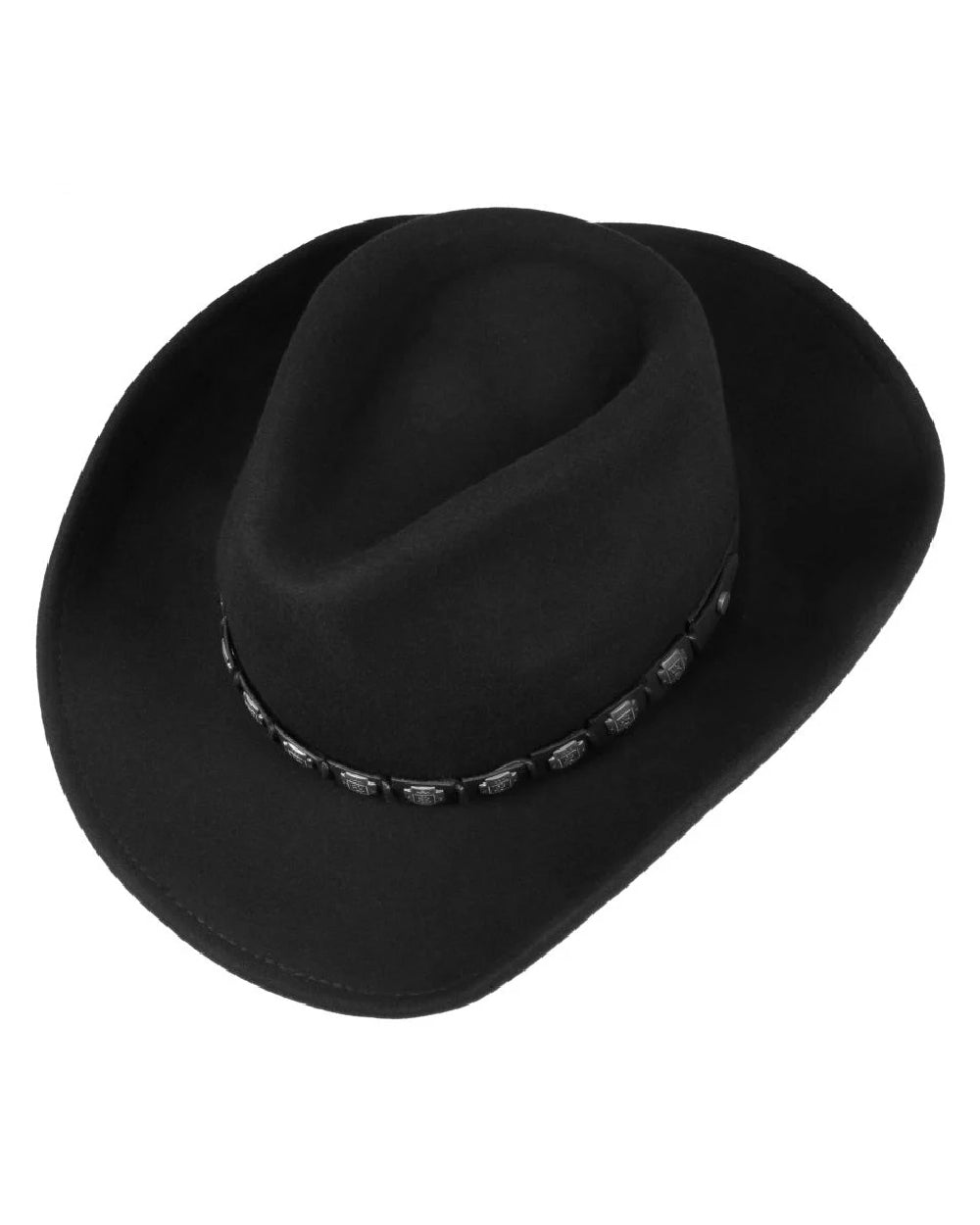 Stetson Hackberry Western Hat in Black 