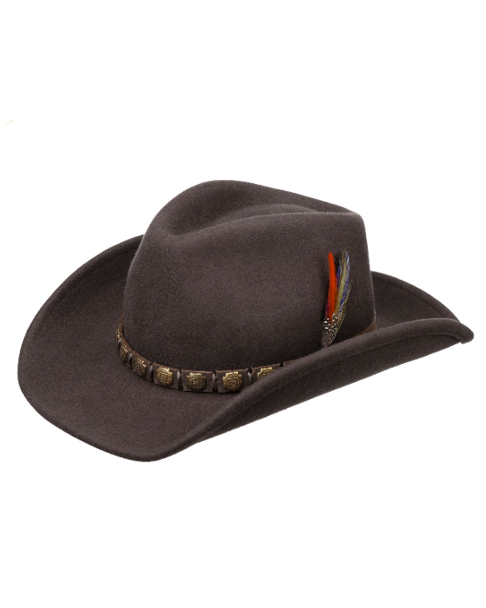 Stetson Hackberry Western Hat in Chocolate