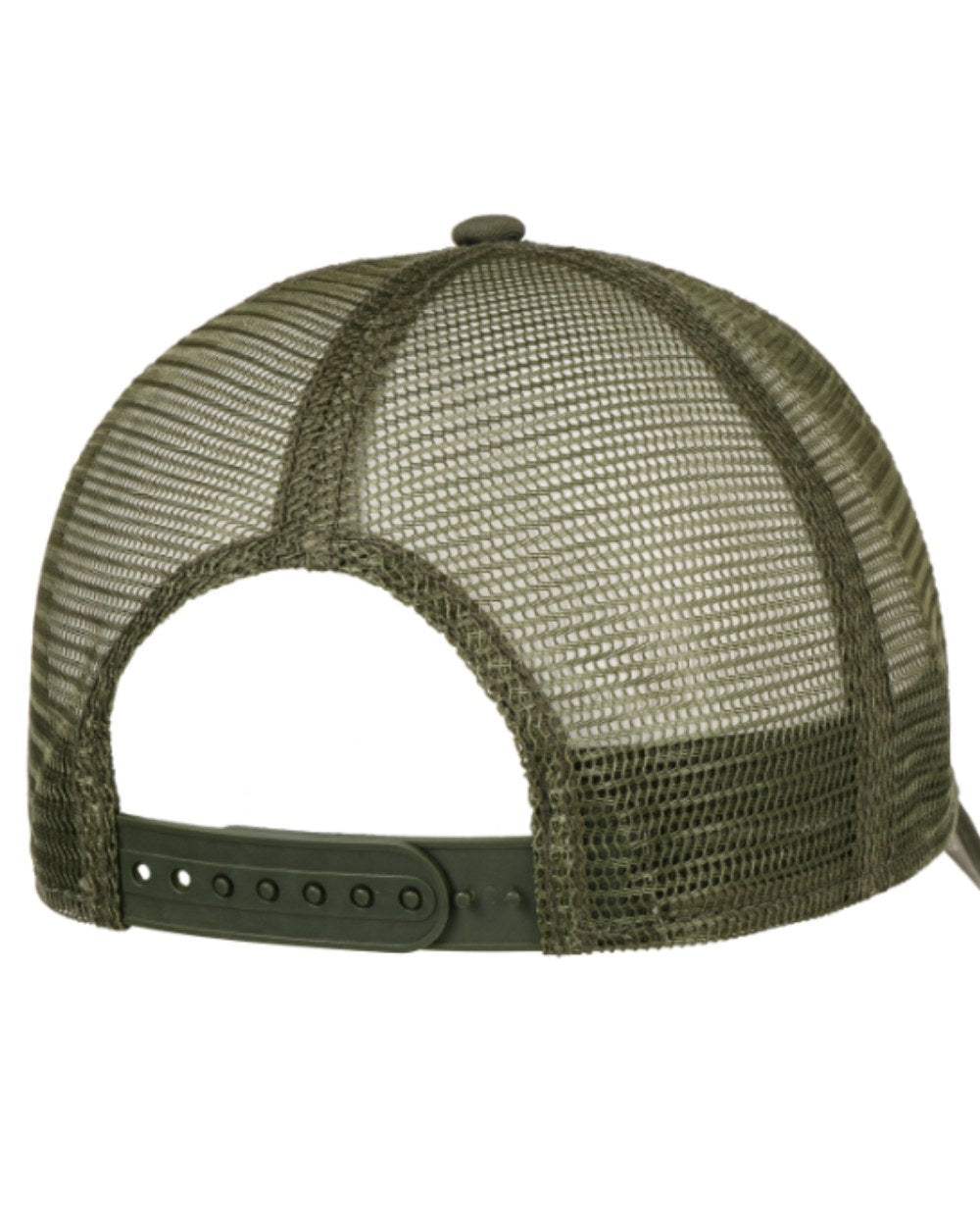 Olive coloured Stetson American Heritage Classic Olive Trucker Cap on White background