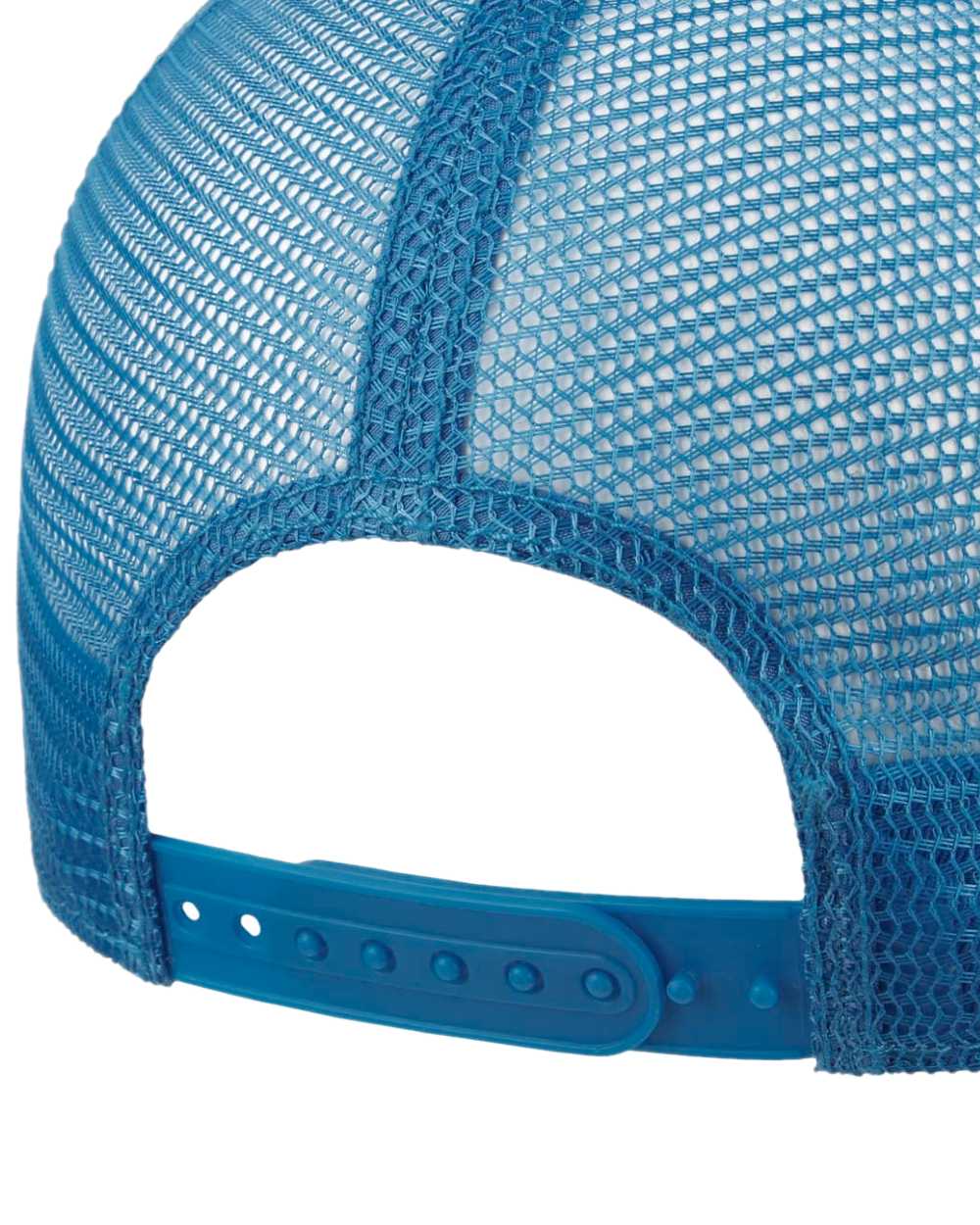 Navy Coloured Stetson Glow In The Dark Trucker Cap on white background