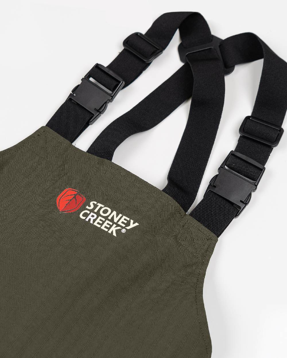 Bayleaf Black Coloured Stoney Creek Mens Tempest Bibs on White Background