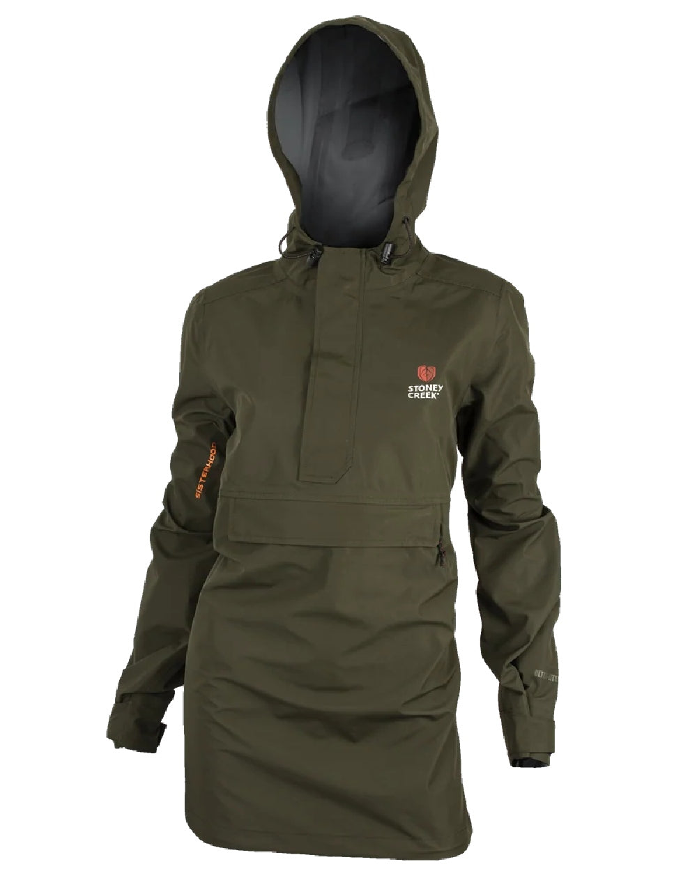 Bayleaf Coloured Stoney Creek Womens Stow It Jacket on White Background