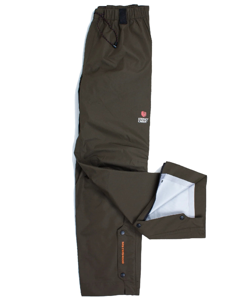 Bayleaf Coloured Stoney creek Womens It Overtrousers on White Background