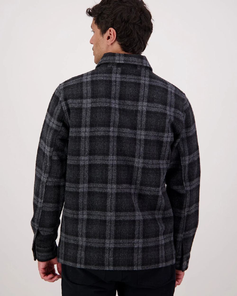 Edwards Check Coloured Swanndri Mens Northgate V2 Jacket on White Background