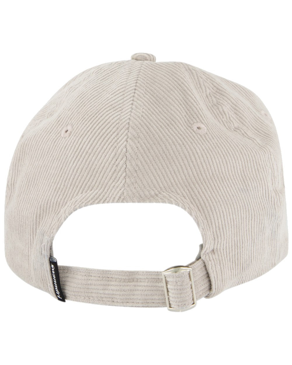 Platinum Coloured Swanndri Swanni Corduroy Cap on white background