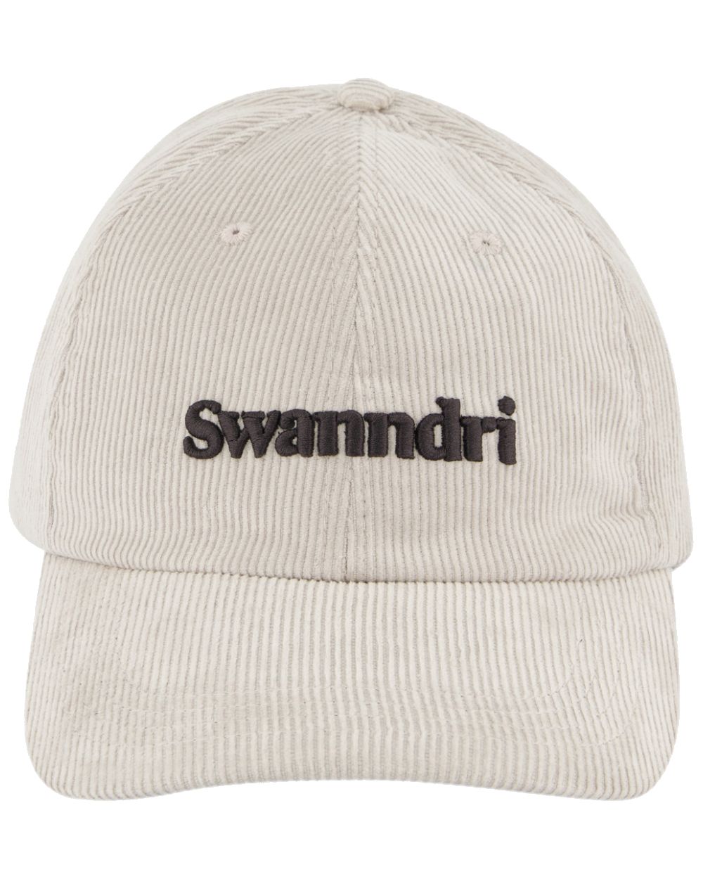 Platinum Coloured Swanndri Swanni Corduroy Cap on white background