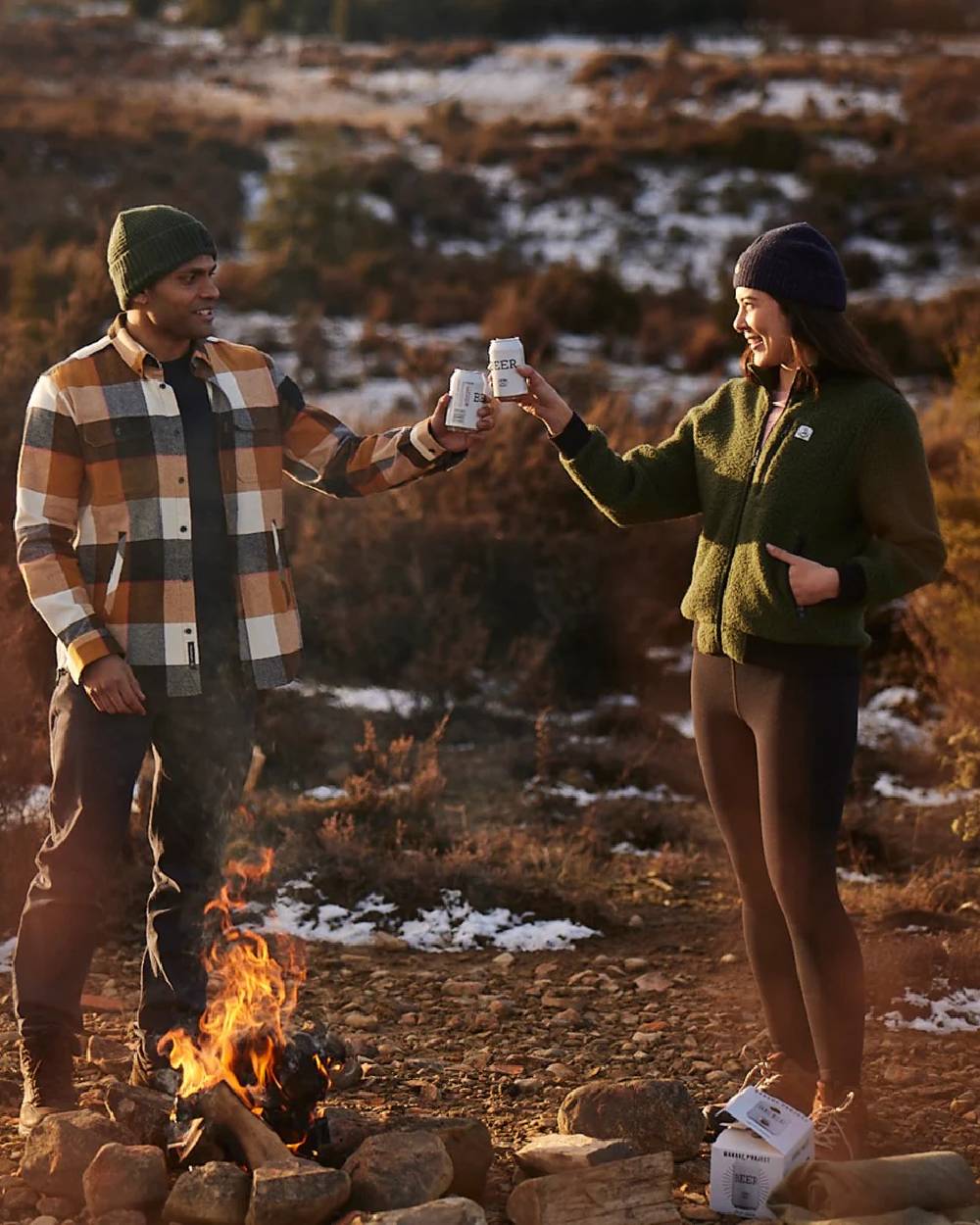 Black Coloured Swanndri Womens Merino Fusion Leggings on outdoor background