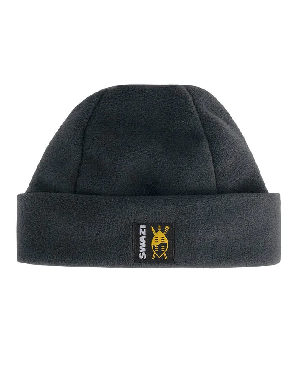 Ironsand coloured Swazi Kids Hasbeanie on white background