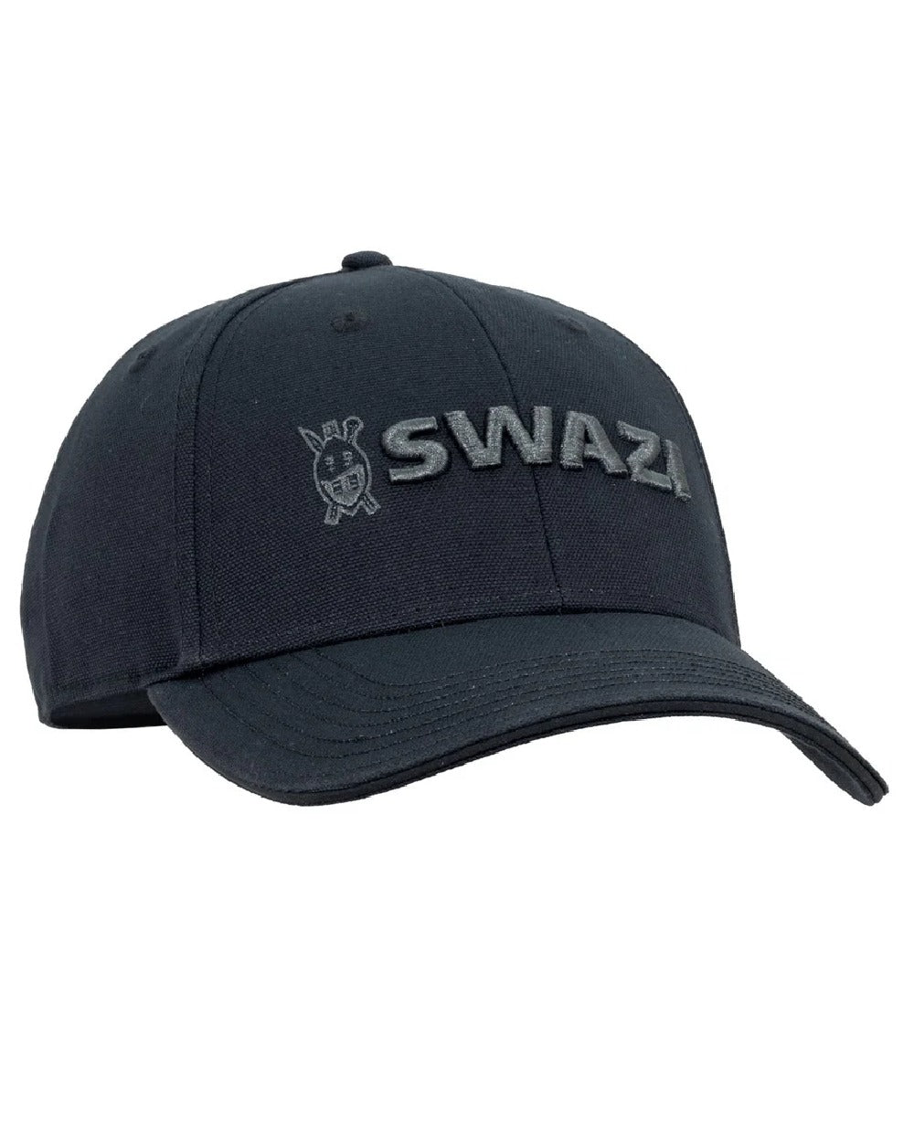 Black coloured Swazi Legend Cap on white background