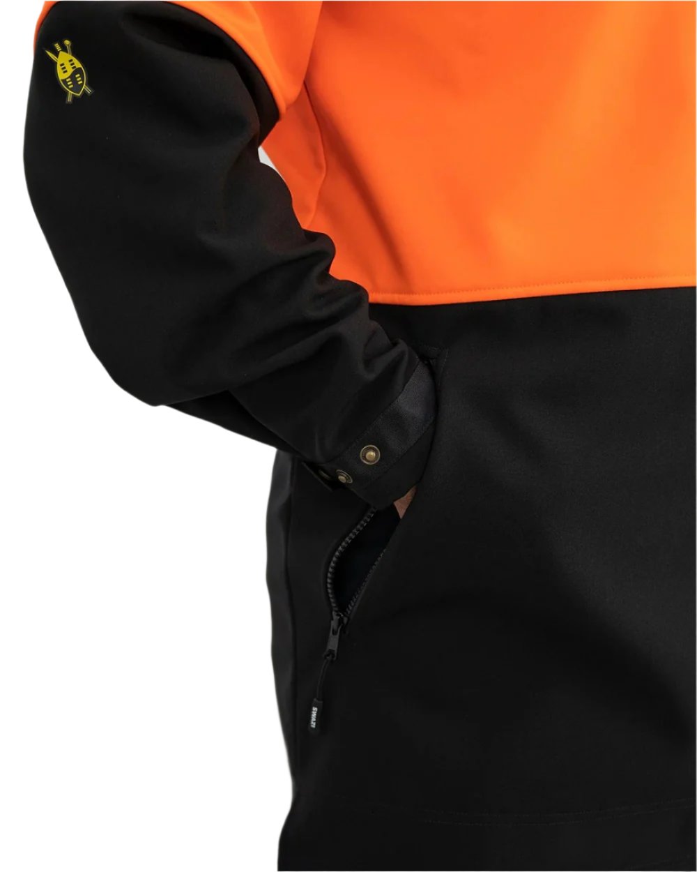 Blaze Black Mens Finga Pointa Jacket on white background