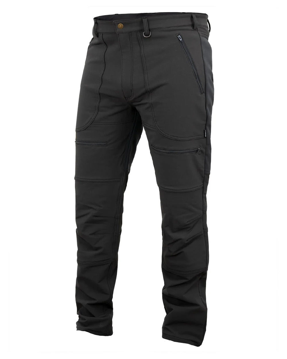 Iron Sand coloured Swazi Mens Forest Pants on white background