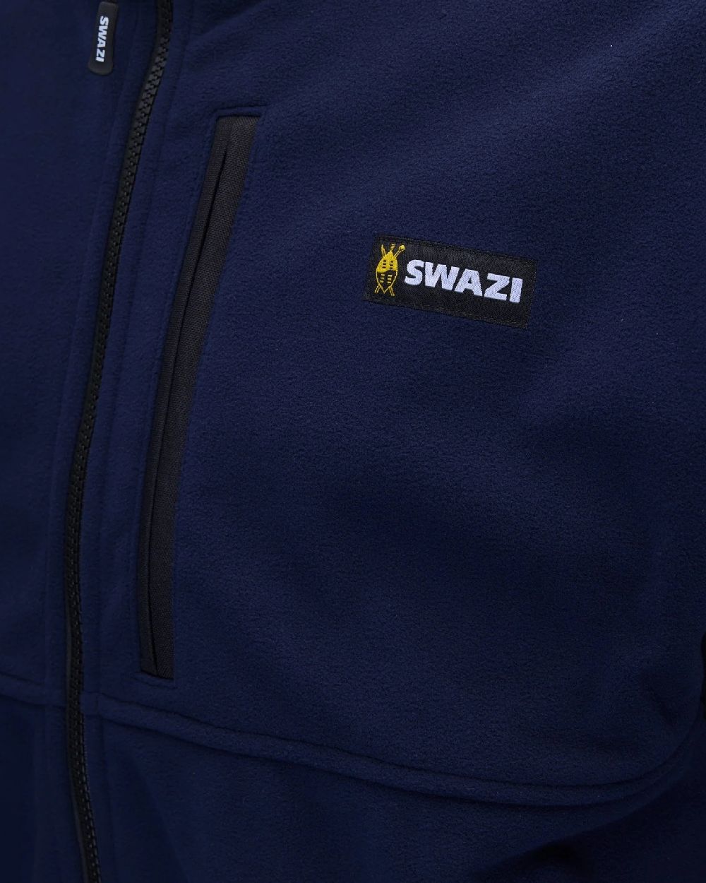 Navy Coloured Swazi Mens Molesworth Jacket on white background