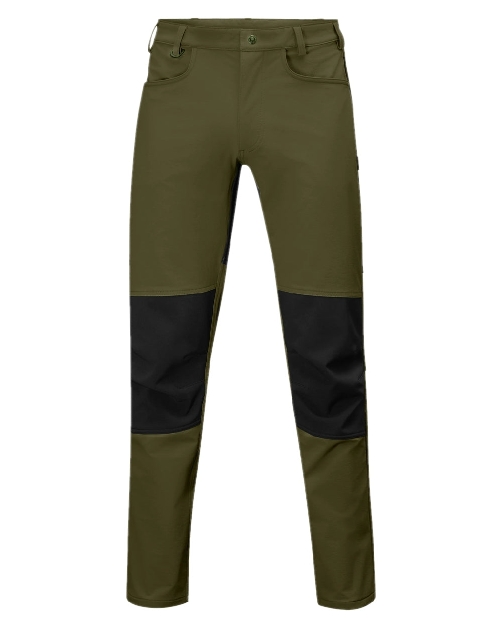 Gran Green Coloured Swazi Mens Ranger Pants on white background