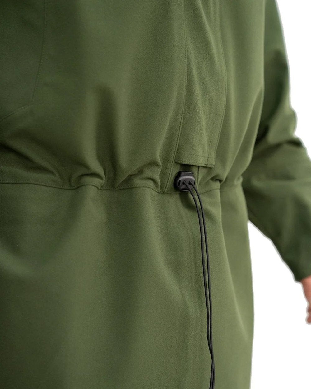 Olive Coloured Swazi Tahr Xp Smock on white background