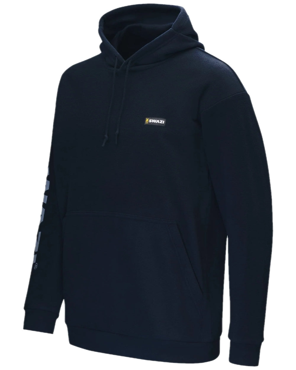 Midnight Coloured Swazi The Clansman Hoodie on white background
