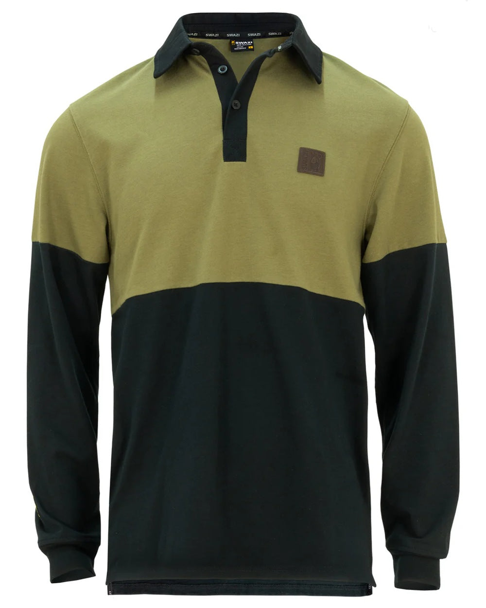 Tussock Black coloured Swazi The Swazi Rugger on white background