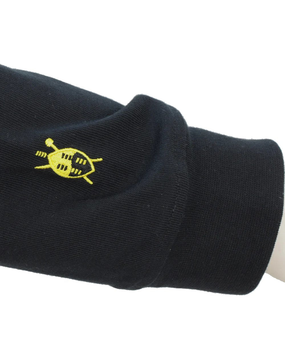 Tussock Black coloured Swazi The Swazi Rugger on white background