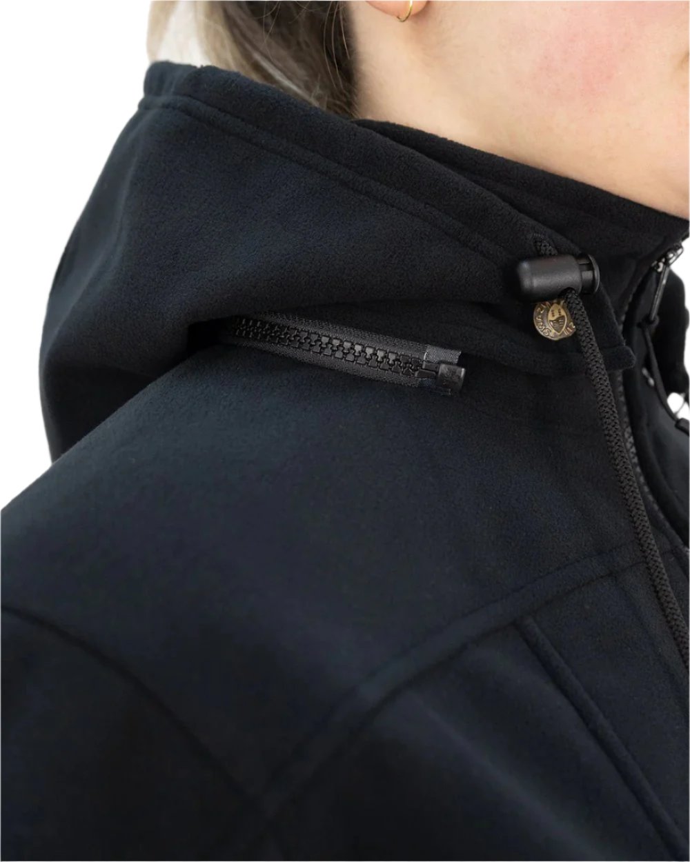 Black Swazi Womens Amur Jacket on white background