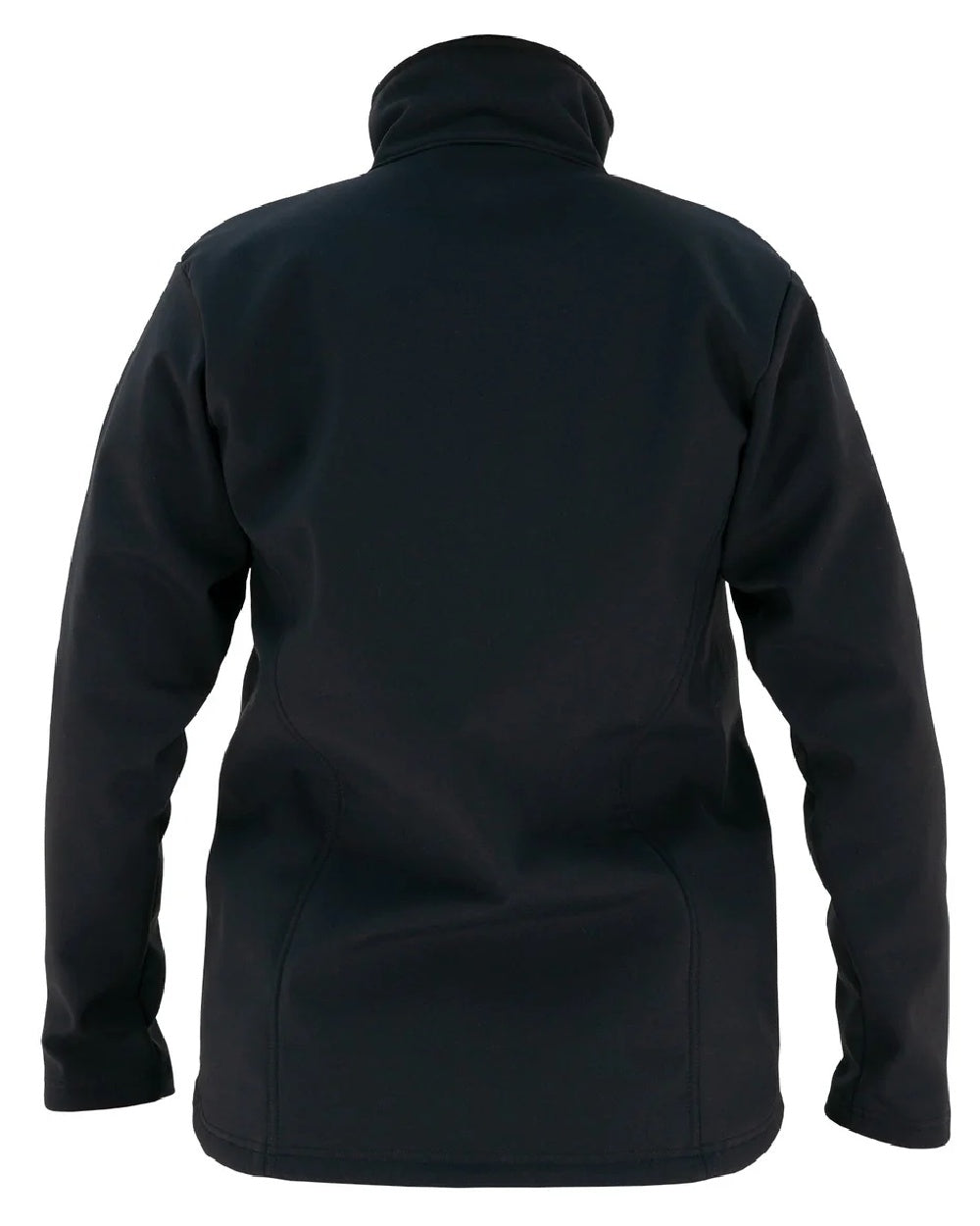 Black coloured Swazi Womens Strait Jacket on white background
