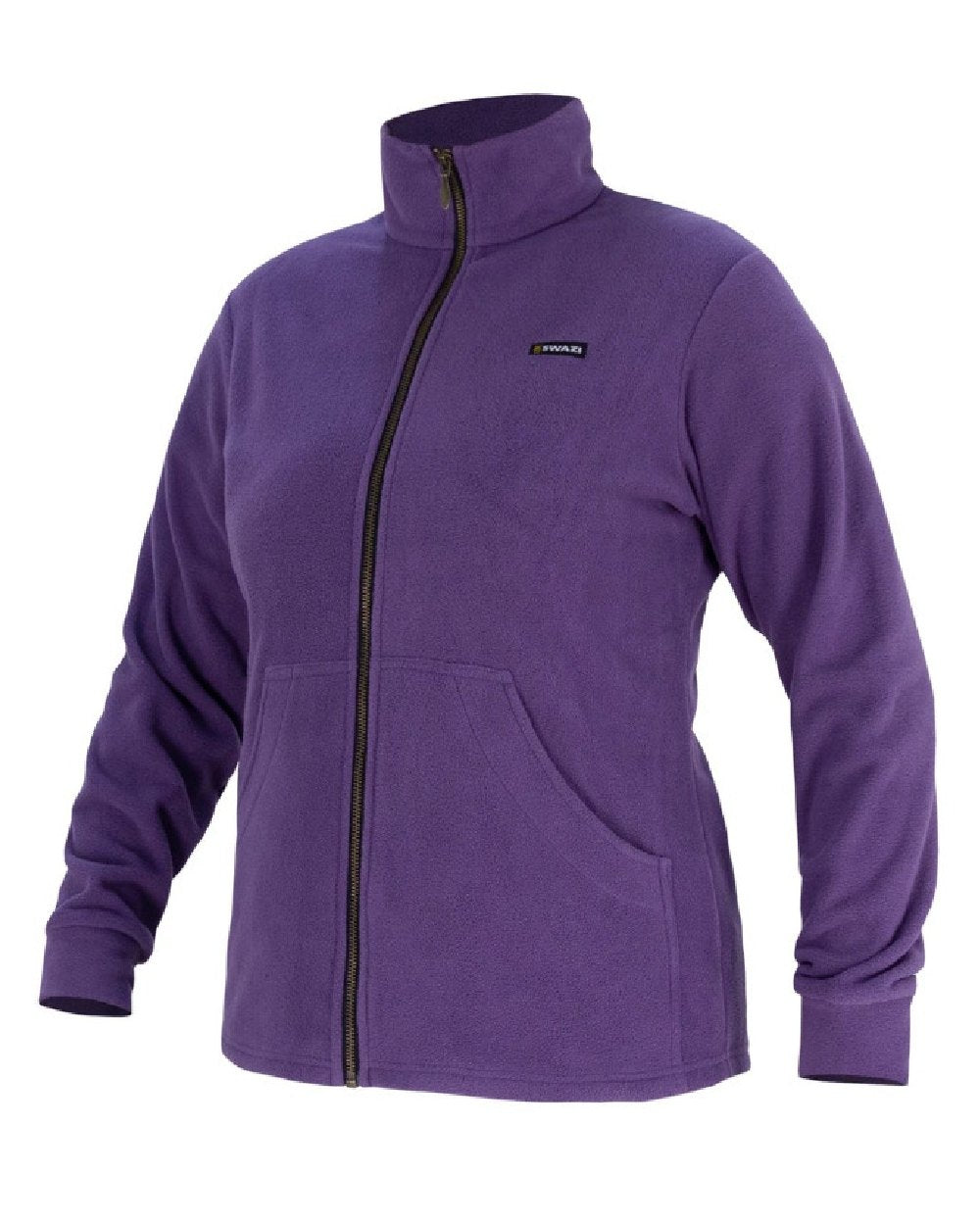 Wisteria coloured Swazi Womens Toi Toi Jacket on white background