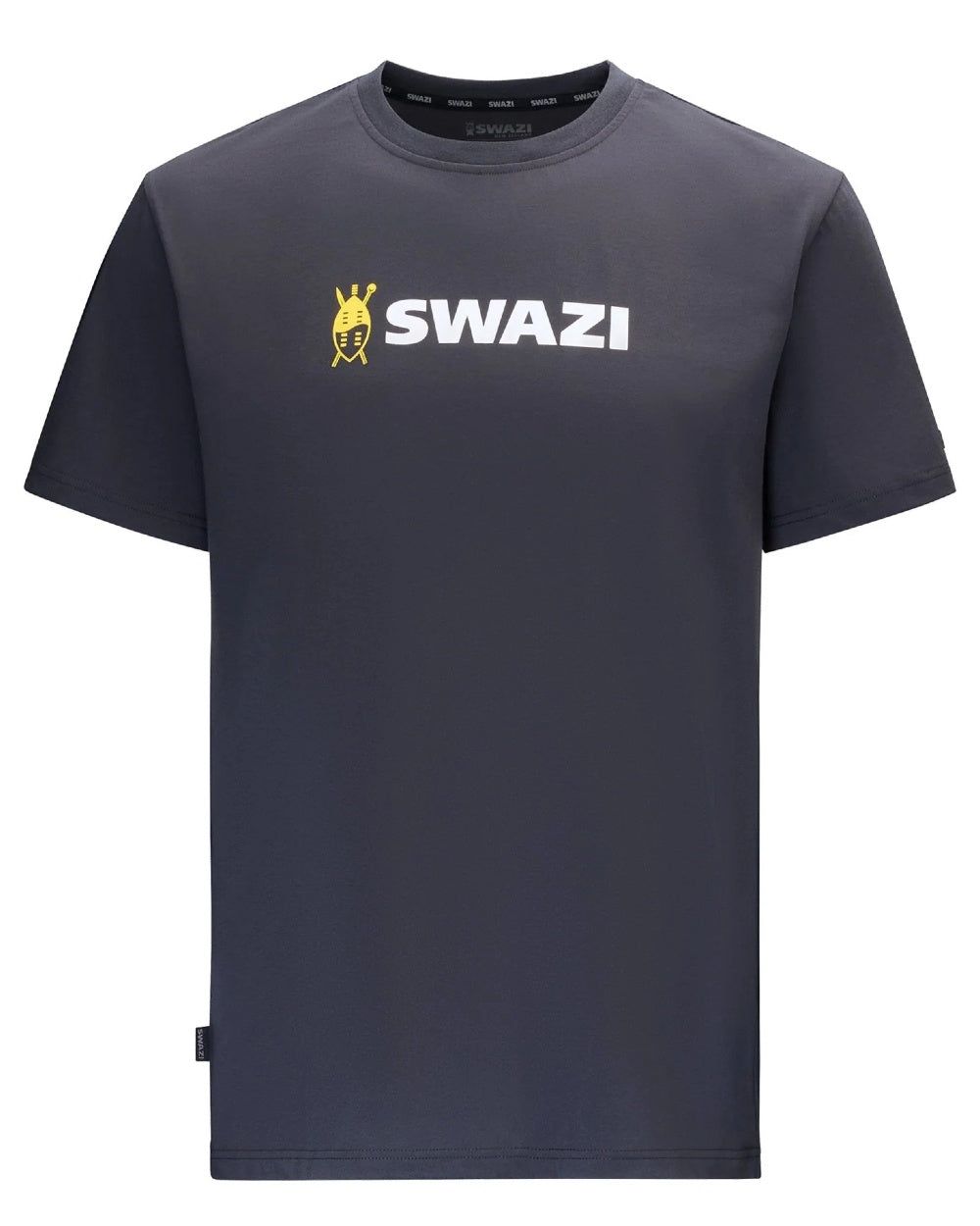 Granite coloured Swazi Womens Swazi Tee on white background