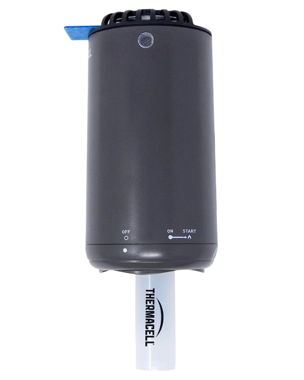 Graphite coloured Thermacell Halo Mini Protector on white background