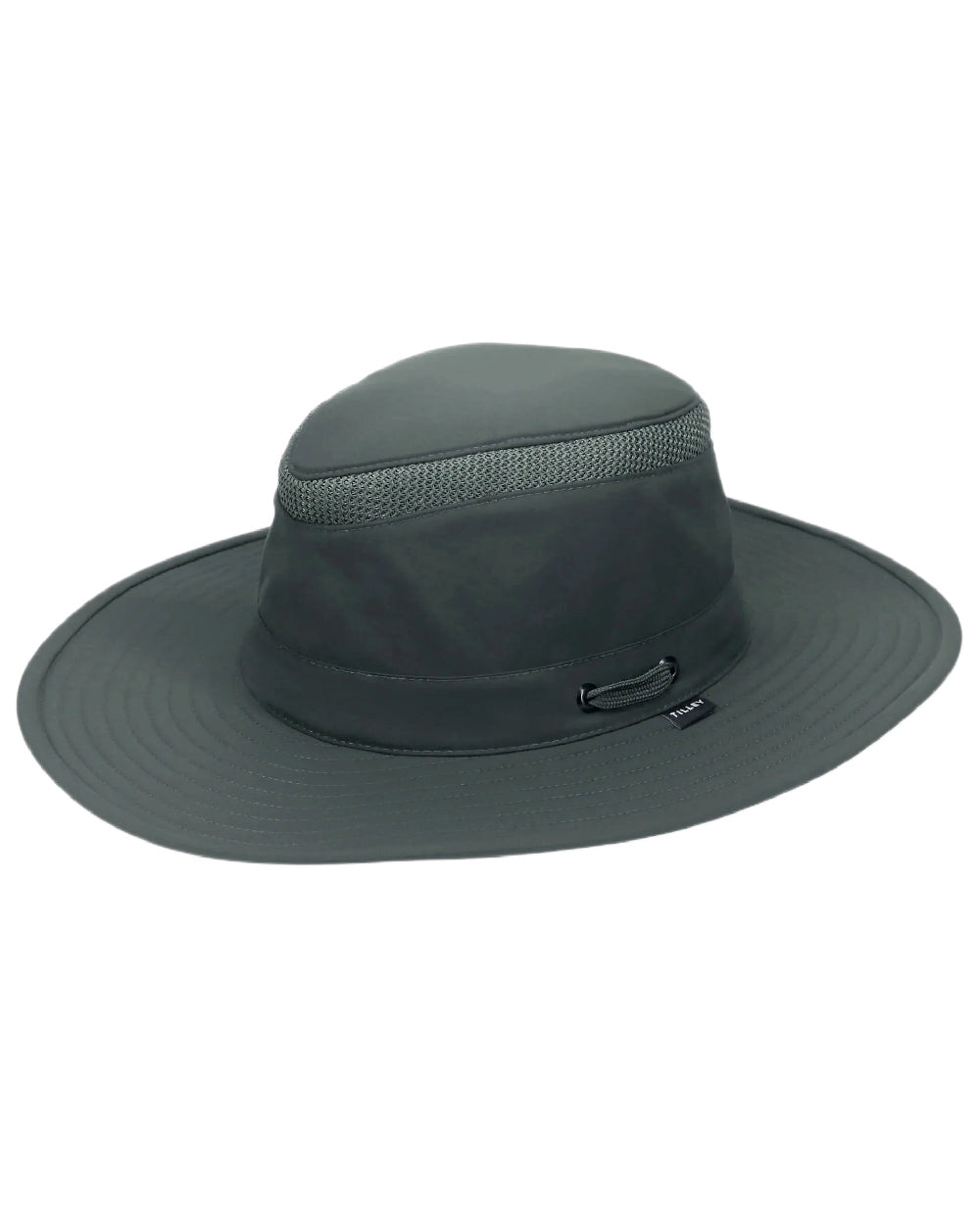 Forest Night Coloured Tilley Airflo Broad Brim Sun Hat on white background