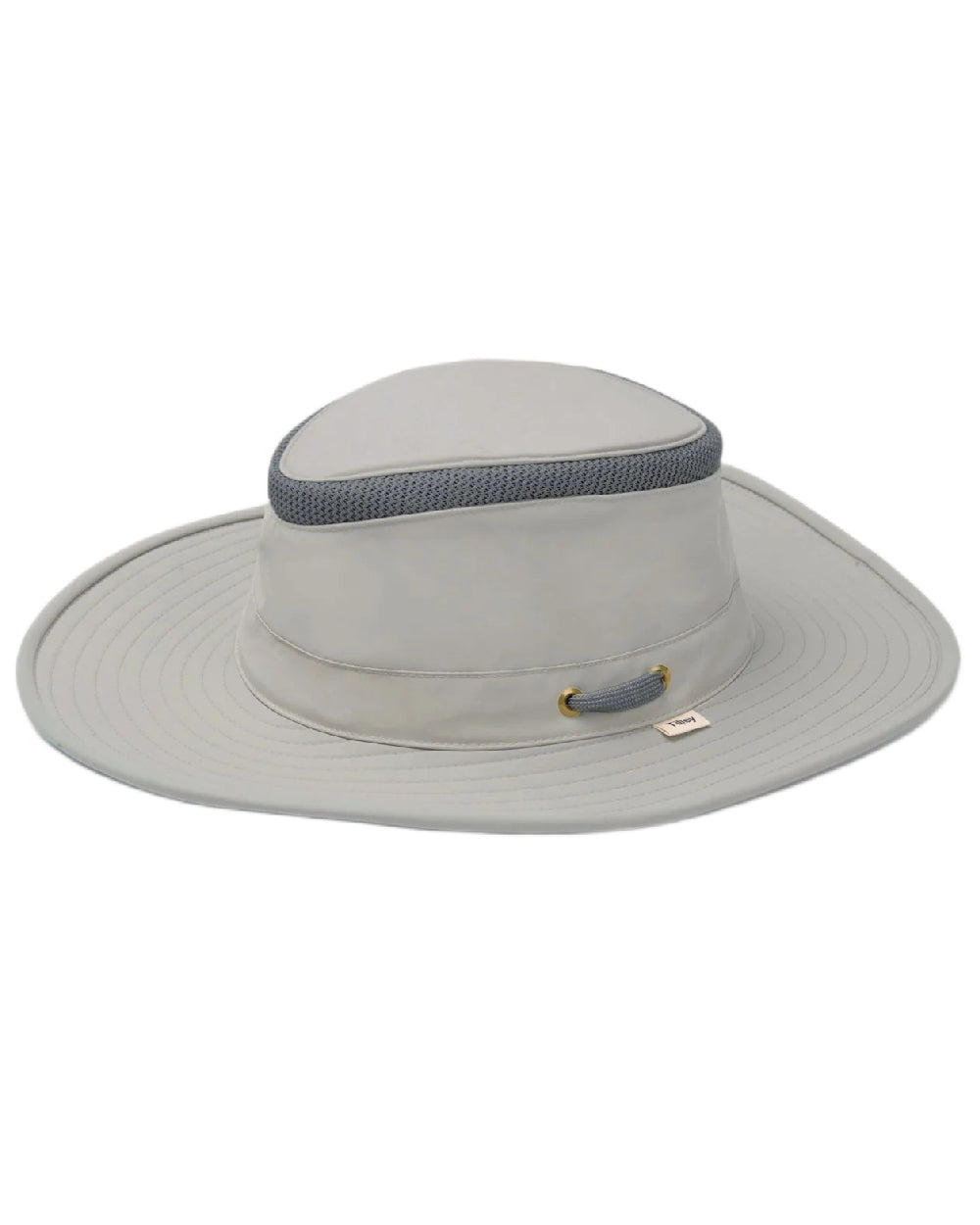 Rock Face Coloured Tilley Airflo Broad Brim Sun Hat on white background
