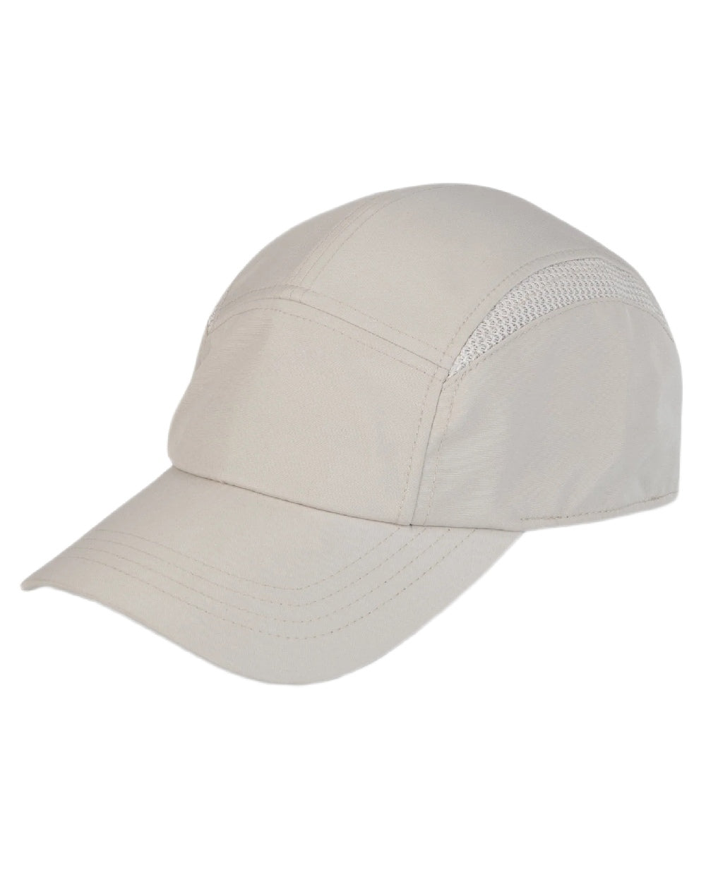 Light Stone Coloured Tilley Airflo Cap on white background