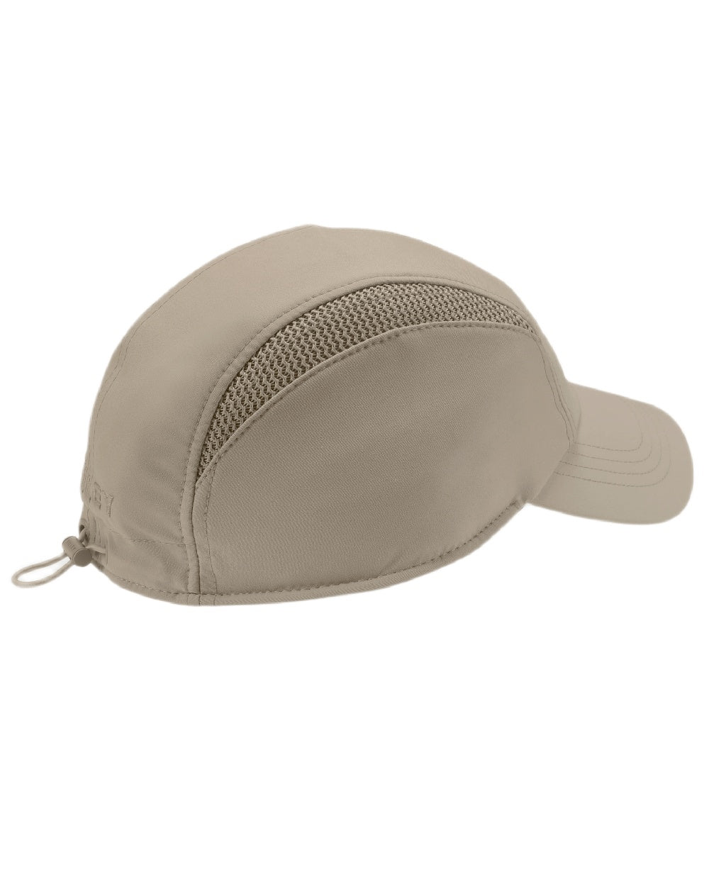 Safari Tan Coloured Tilley Airflo Cap on white background