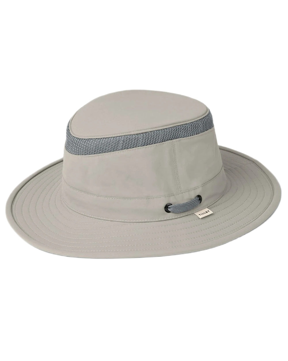 Rock Face Coloured Tilley Airflo Medium Brim Recycled Hat on white background
