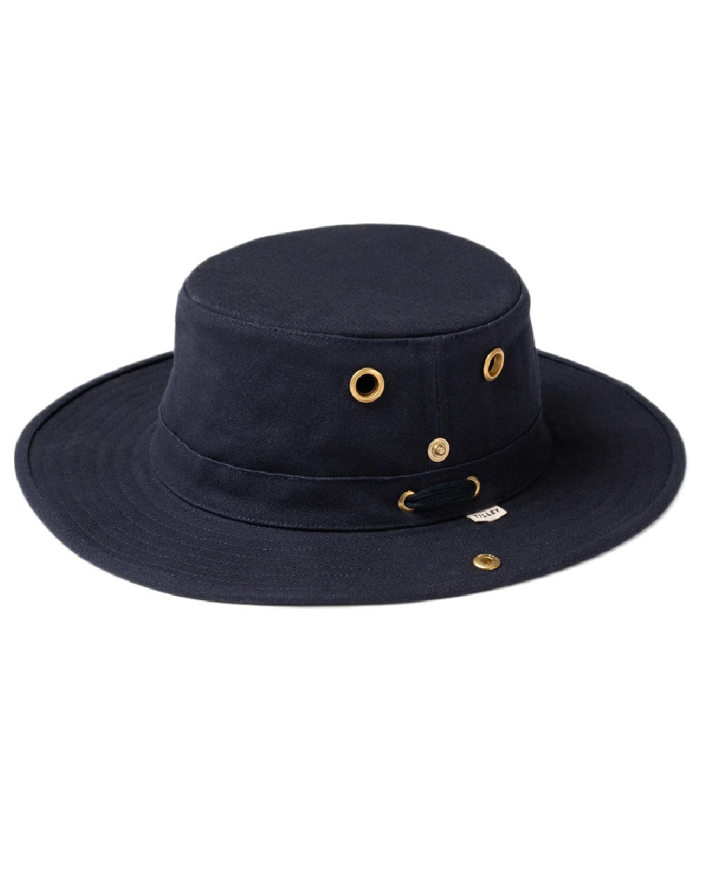 Dark Navy Coloured Tilley Classic T3 Cotton Hat on white background