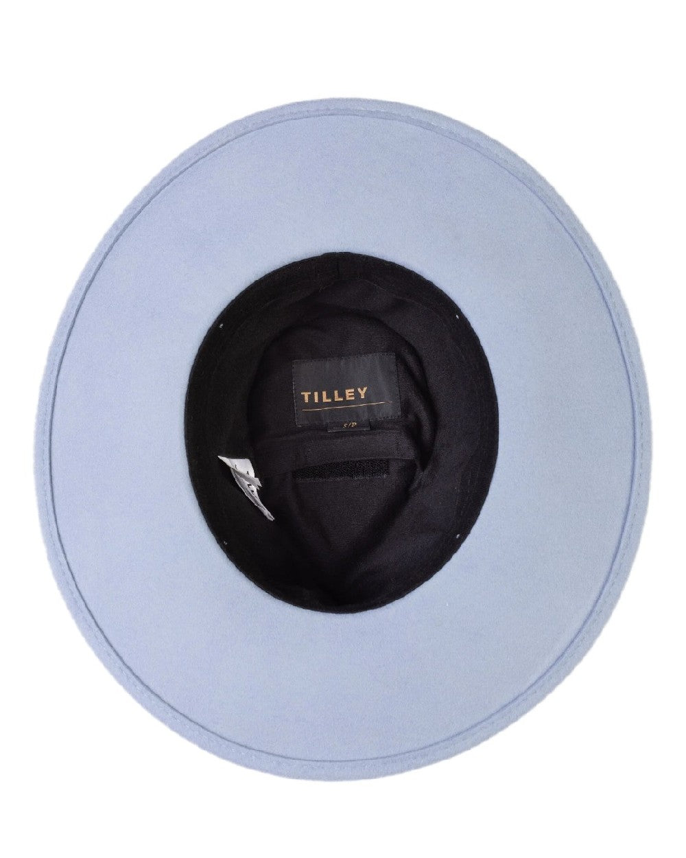 Pale Blue coloured Tilley New Jasper Hat on white background