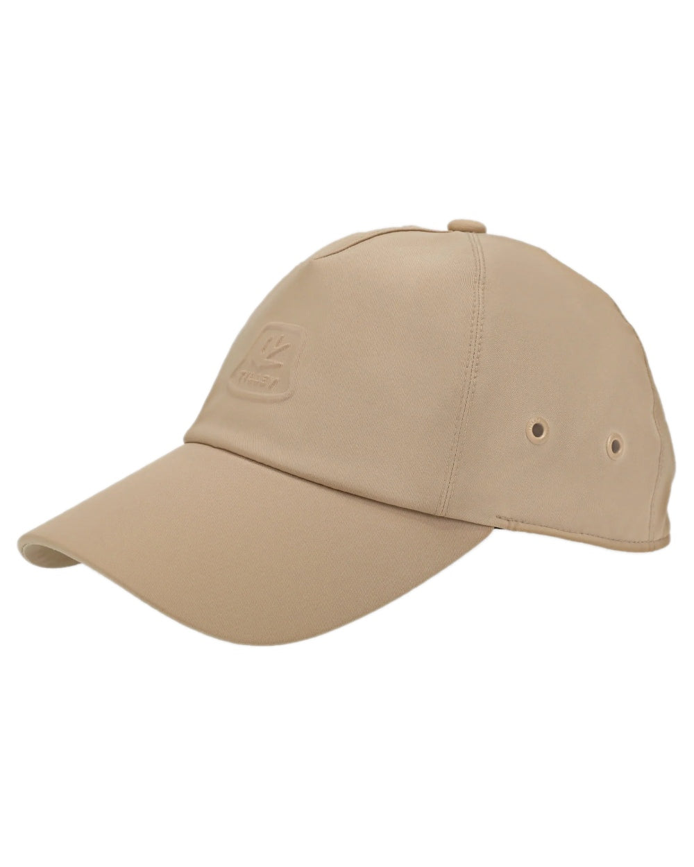 Safari Tan Coloured Tilley Travelers Cap on white background