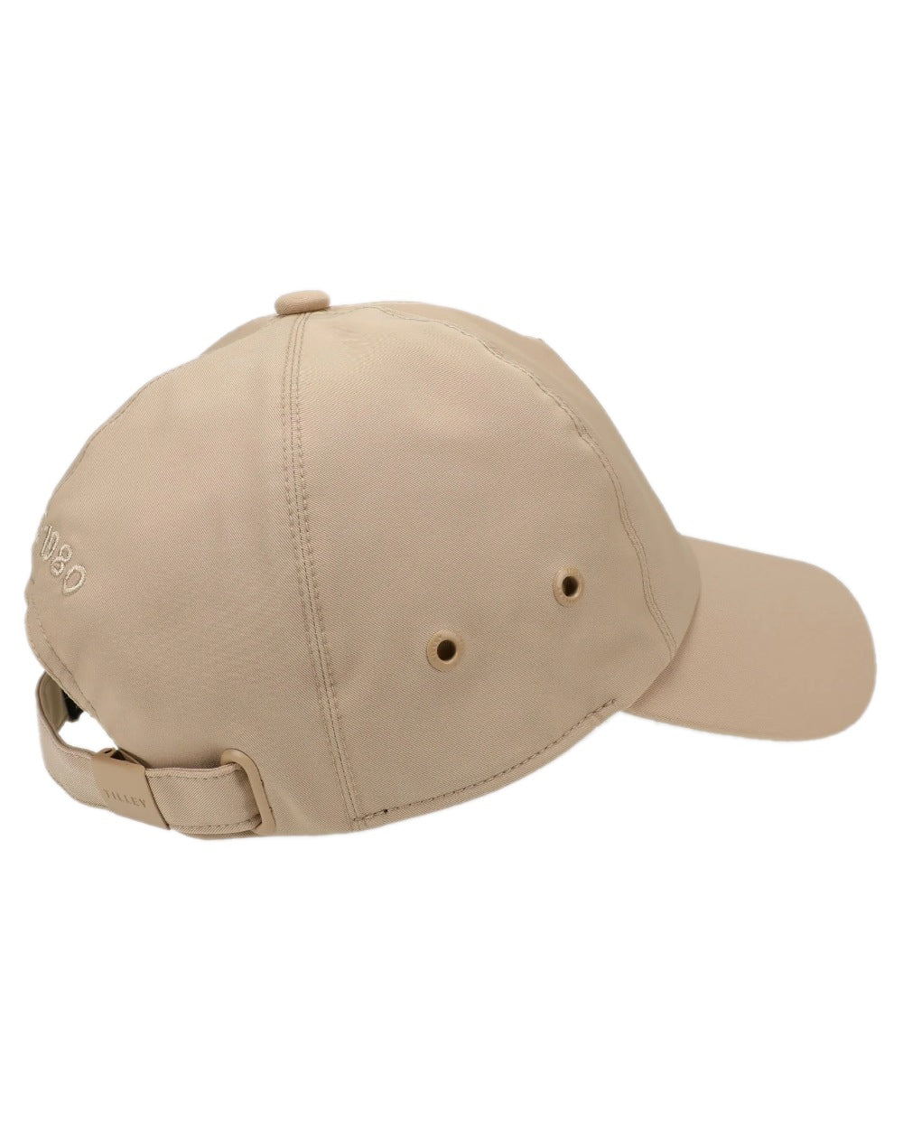 Safari Tan Coloured Tilley Travelers Cap on white background