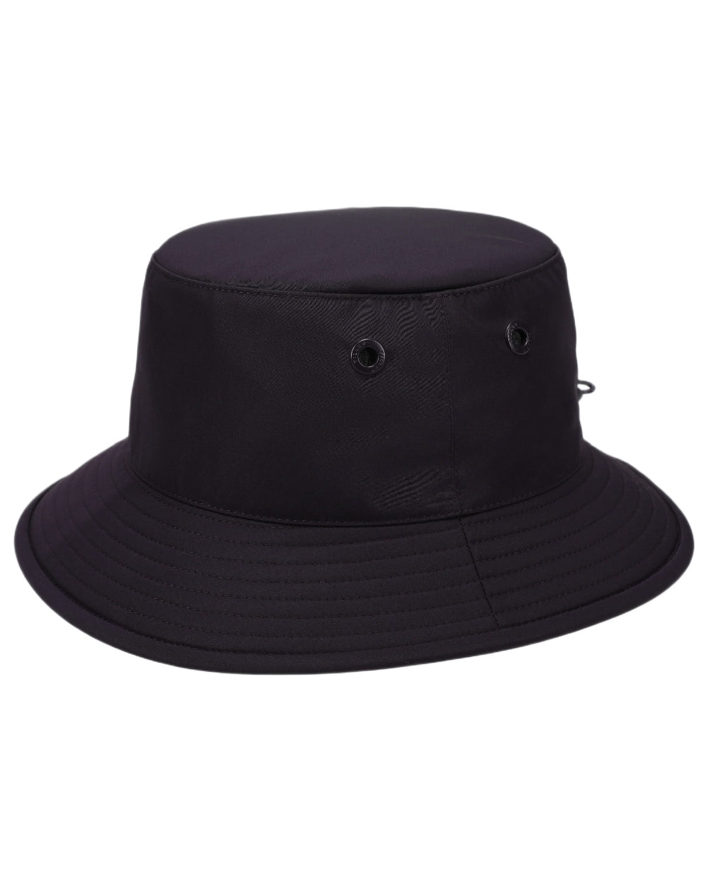Aubergine Coloured Tilley T1 Performance Bucket Hat on white background
